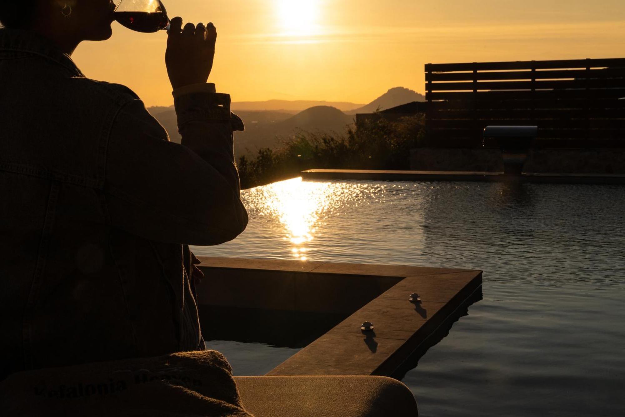 Kefalonia Heaven Villa Vlachata Bagian luar foto