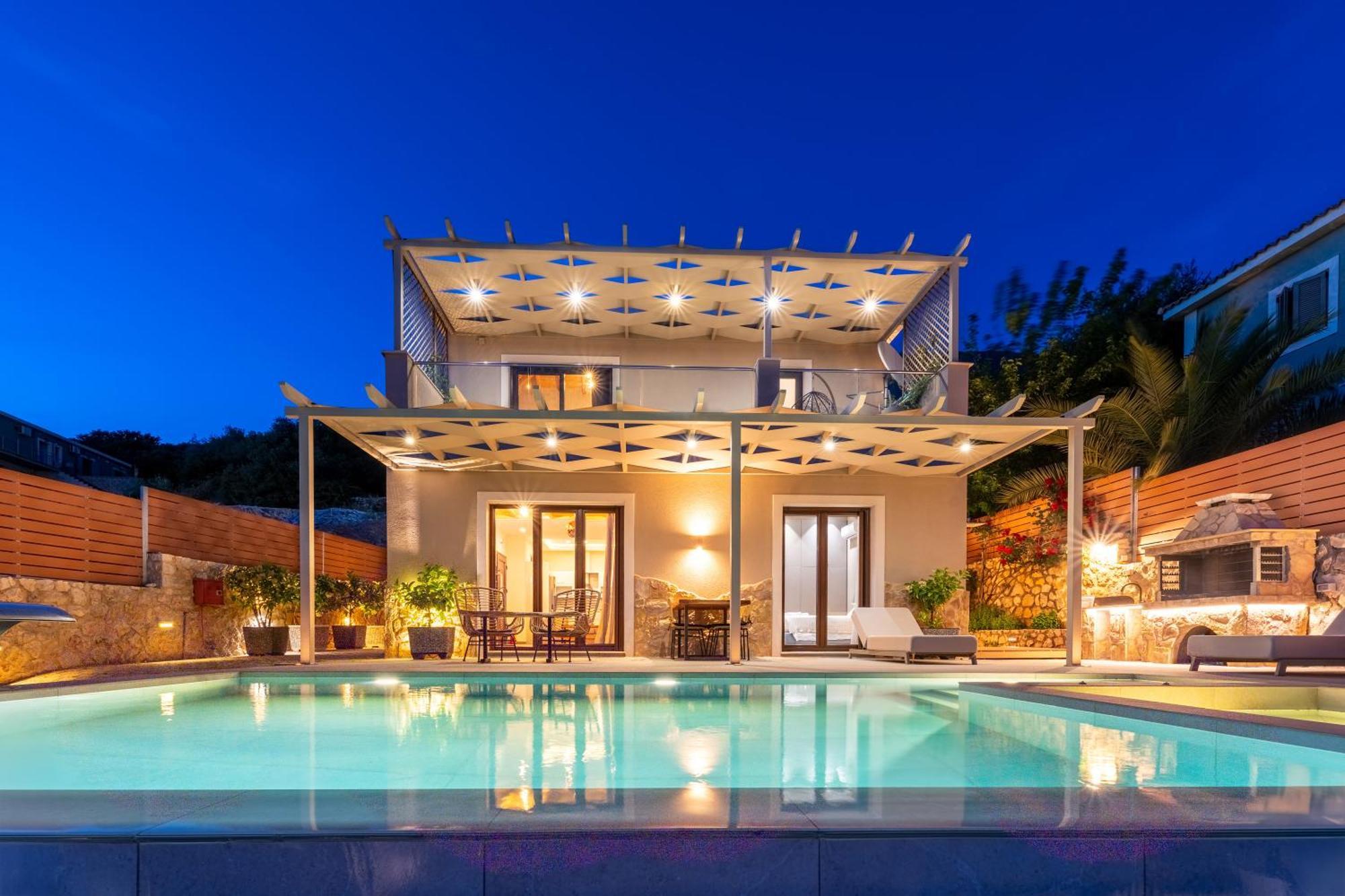 Kefalonia Heaven Villa Vlachata Bagian luar foto
